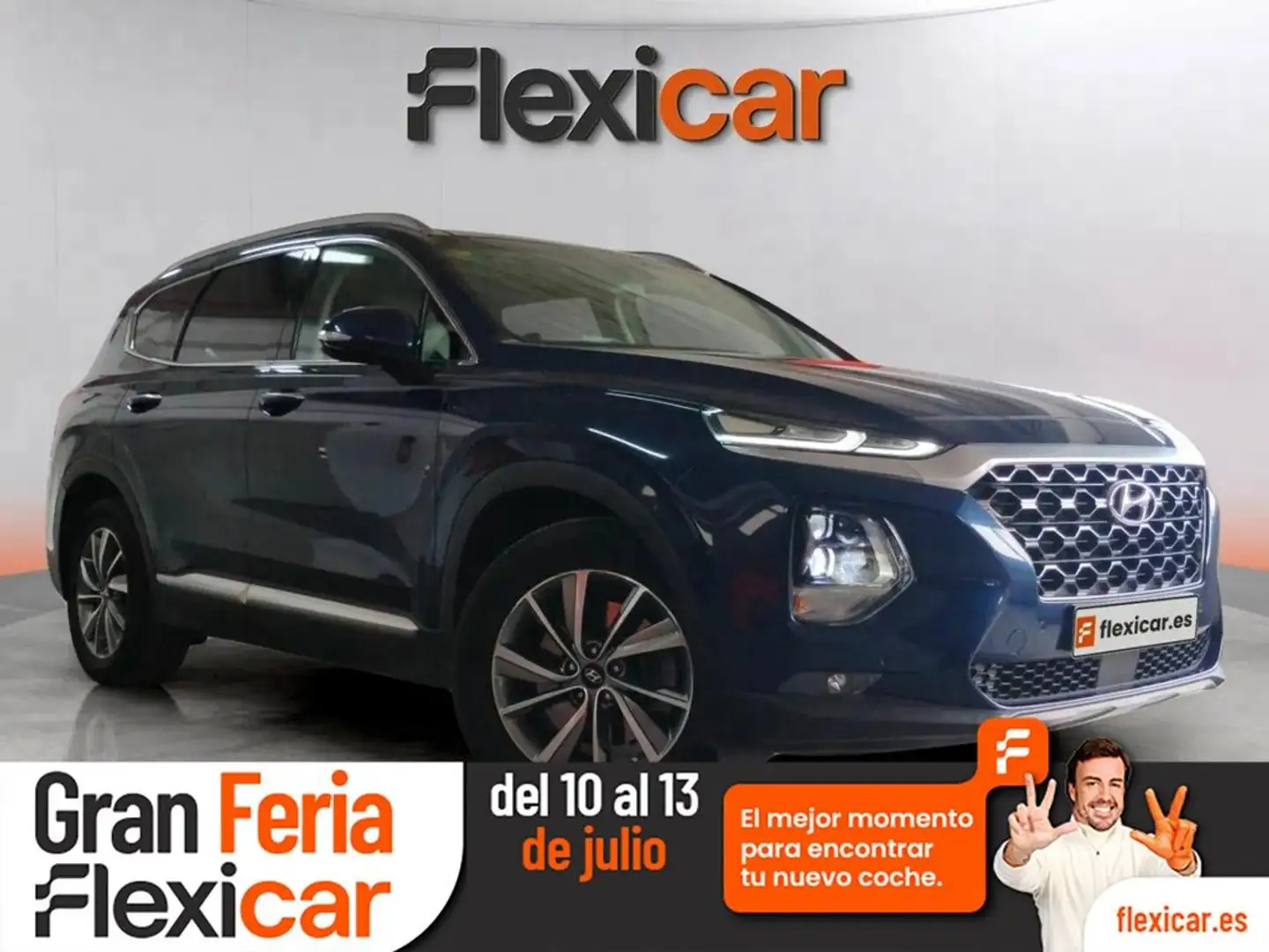 Hyundai SANTA FE 2.2 CRDi Klass Auto 4x2 DK Azul - 1