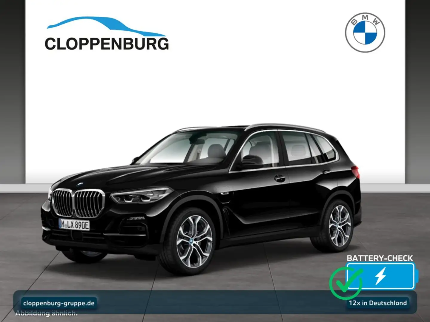 BMW X5 xDrive45e AHK+Navi+Luft+Pano+E.Sitze Memo.+BT Schwarz - 1