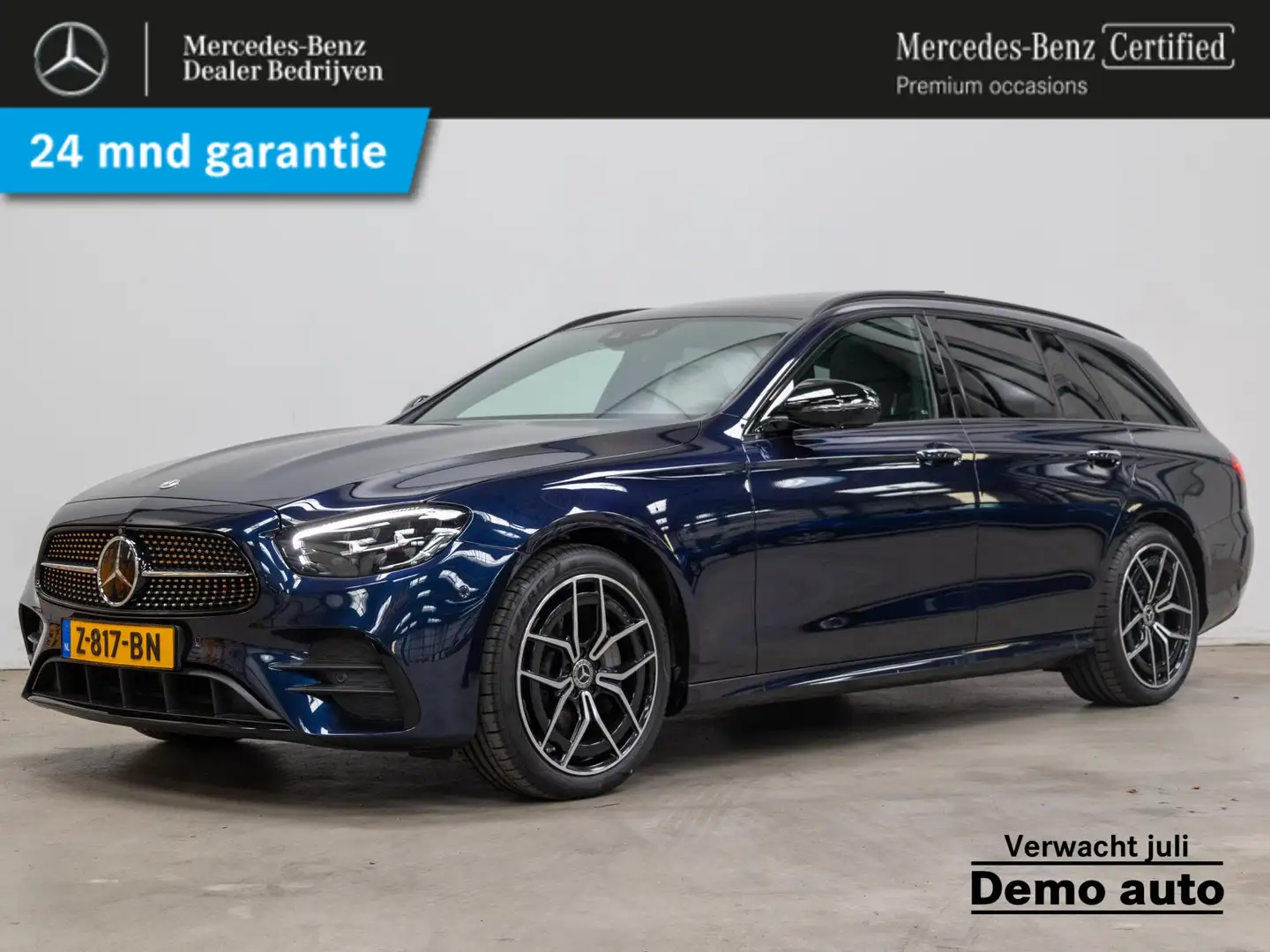 Mercedes-Benz E 200 Estate AMG Line Premium | Panorama dak Blauw - 1