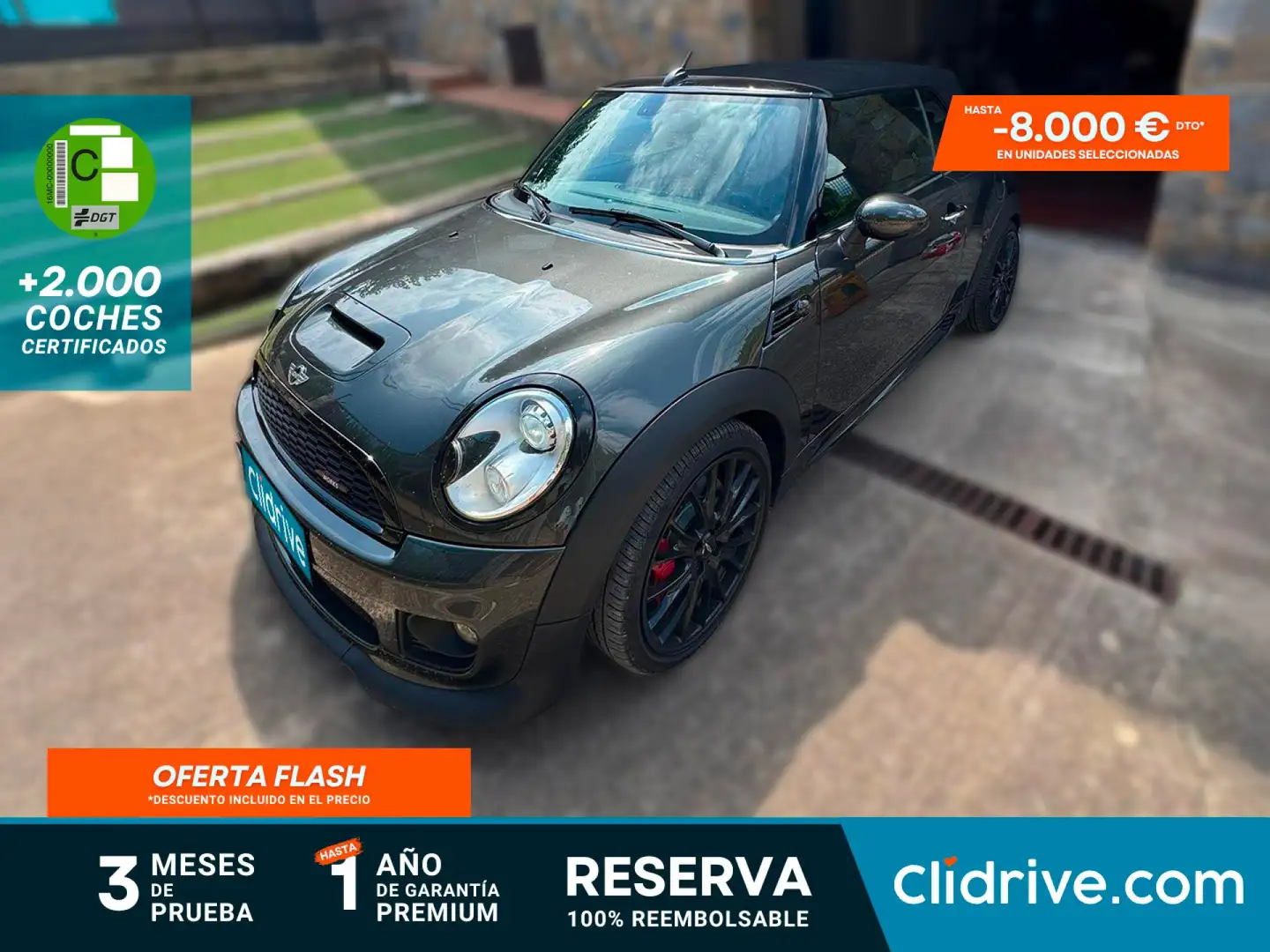 MINI John Cooper Works Cabrio Negro - 1