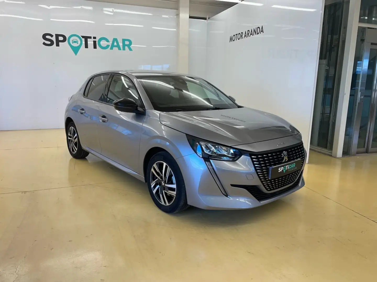 Peugeot 208 1.2 Puretech S&S Allure Pack 100 Gris - 1