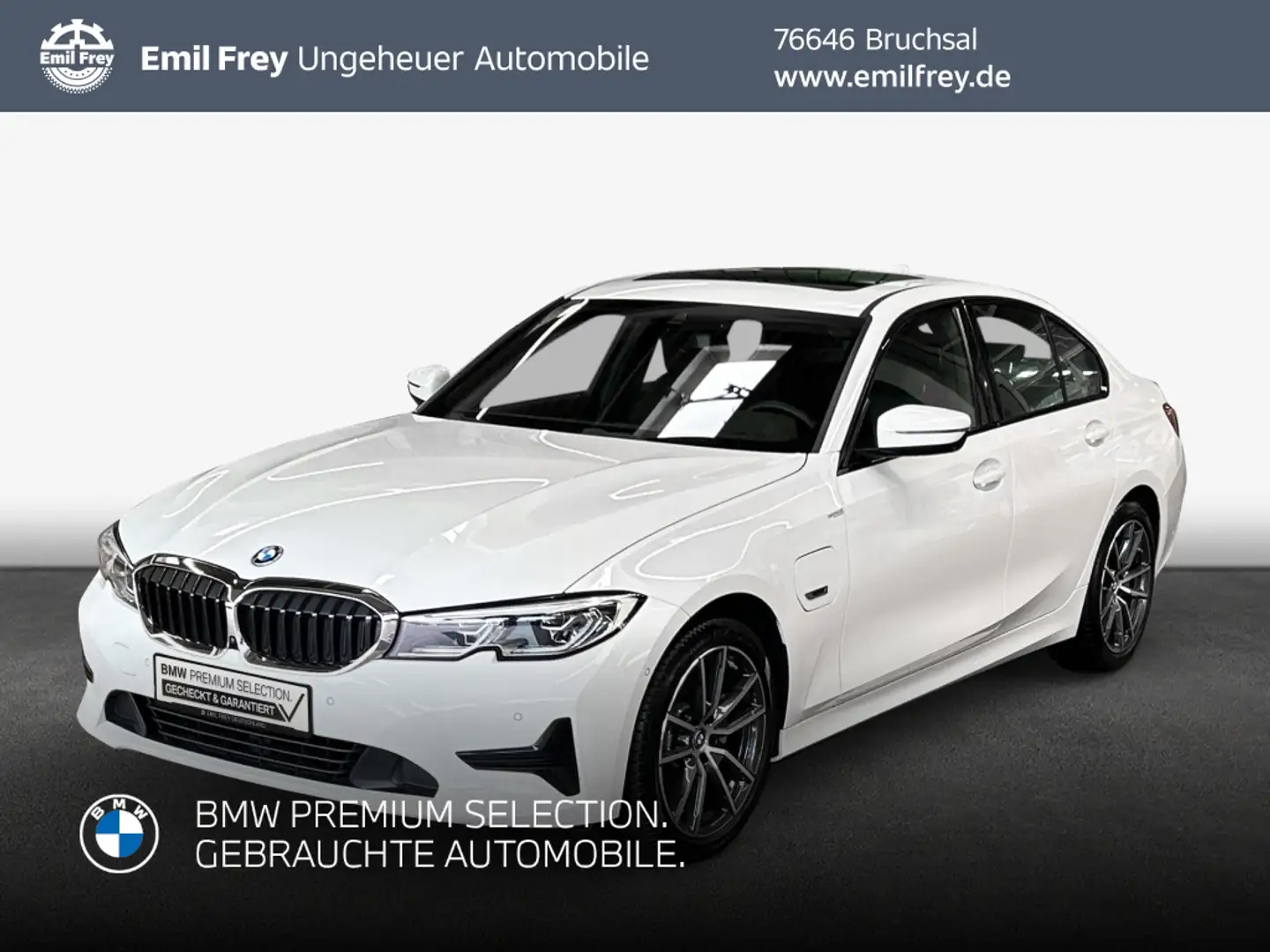 BMW 320 e Aut. Advantage Wit - 1