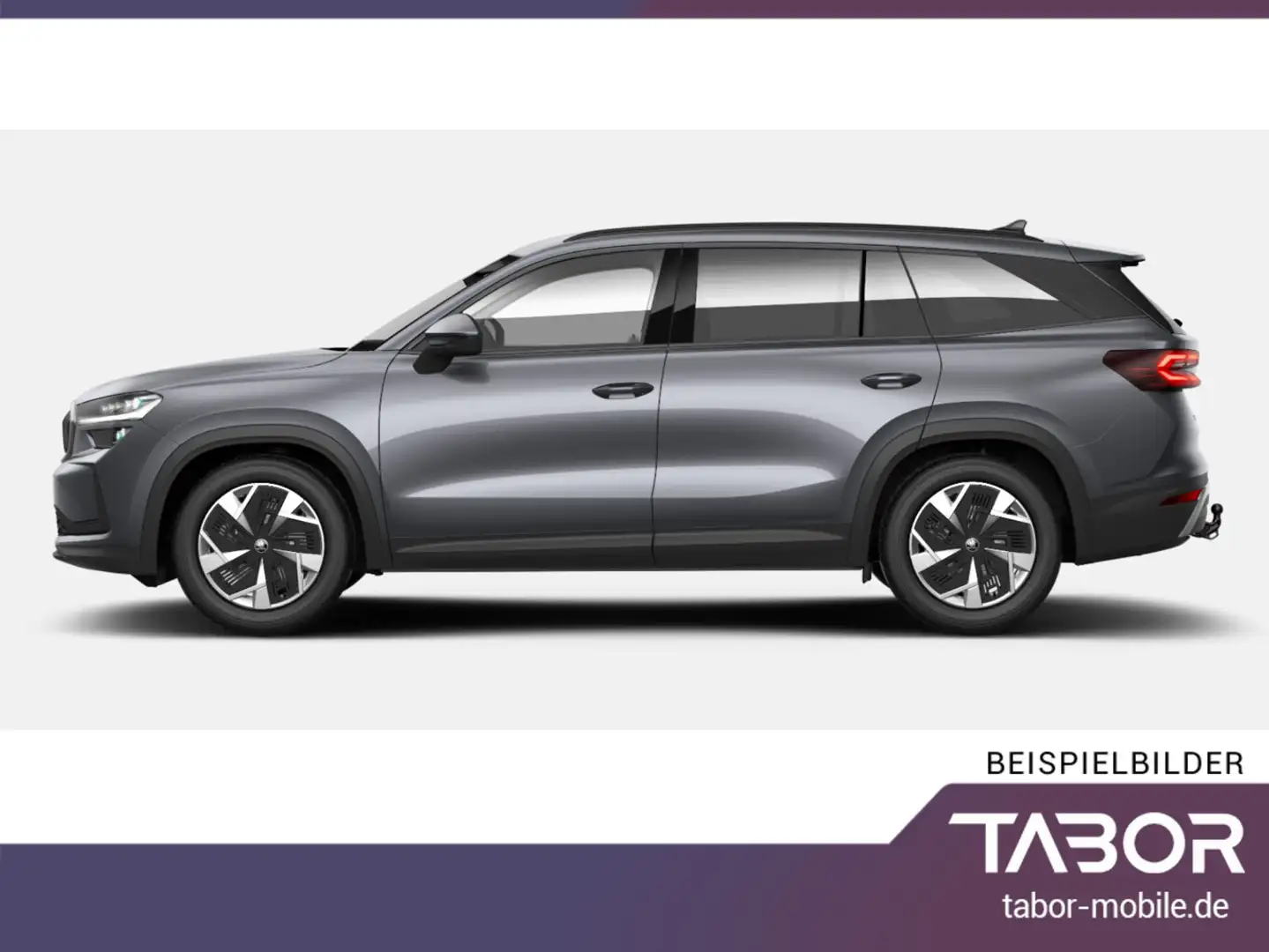 Skoda Kodiaq TDI 193 DSG 4x4 Selec AHK Matrix Nav ACC Grigio - 2