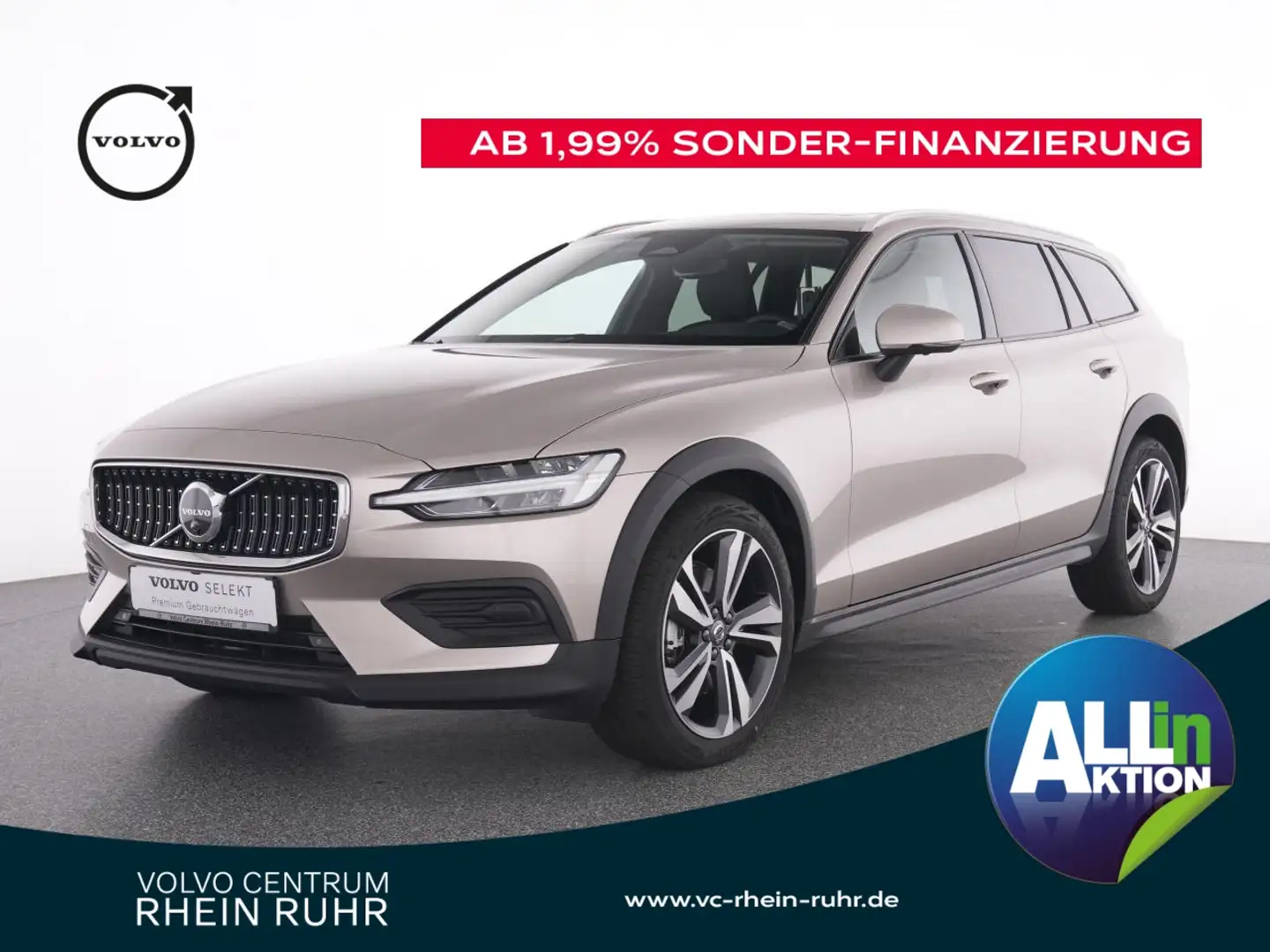 Volvo V60 Cross Country B4 D AWD PLUS+PANO+WP+MEMORY+ Gold - 1