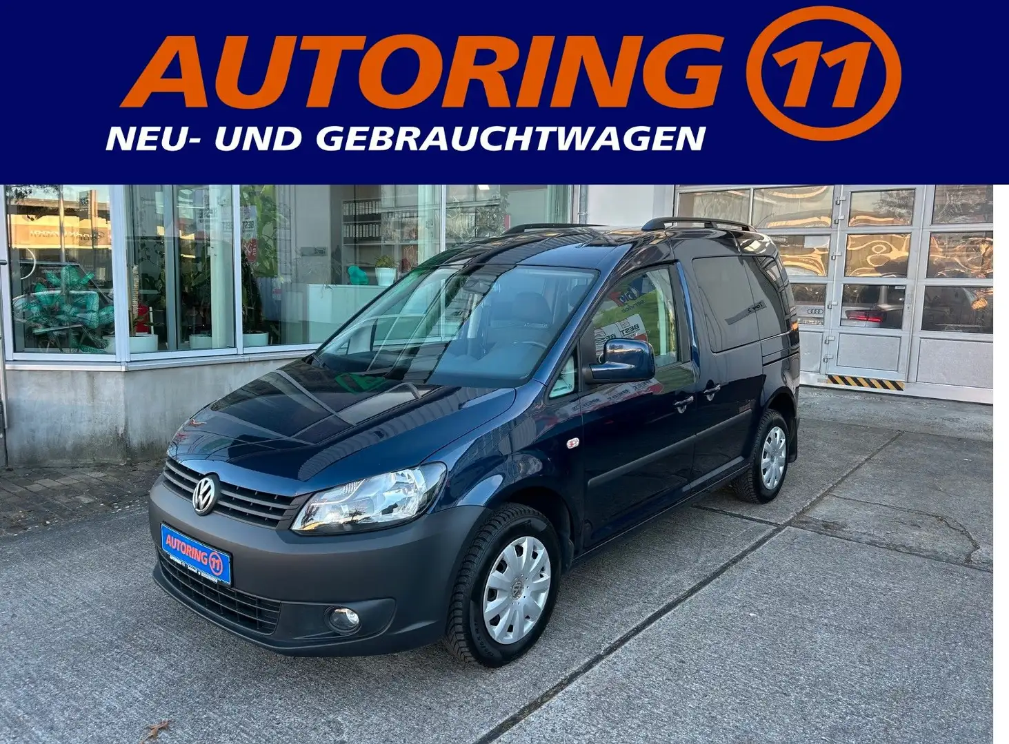 Volkswagen Caddy 1.6 TDI DSG Roncalli KLIMAUT*STANDHEIZ*AHK Blau - 1
