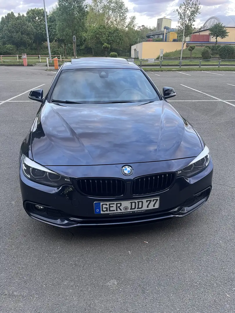 BMW 420 420d Gran Coupe Aut. Sport Line Blau - 1