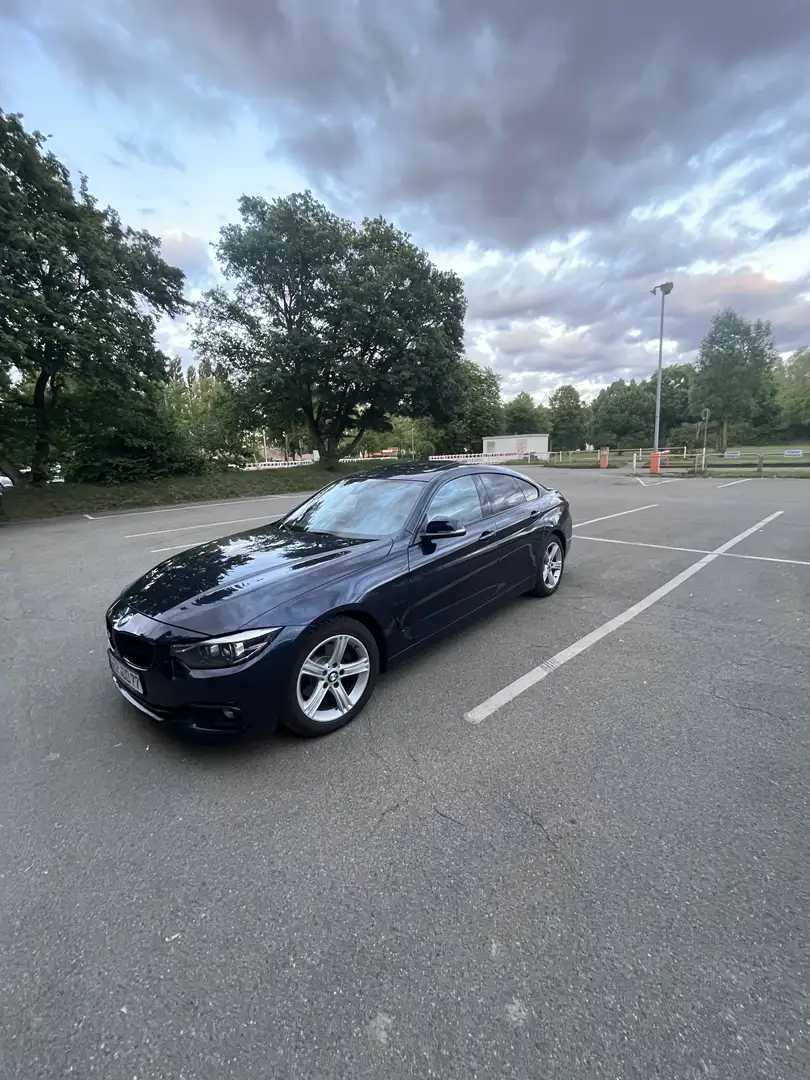 BMW 420 420d Gran Coupe Aut. Sport Line Blau - 2
