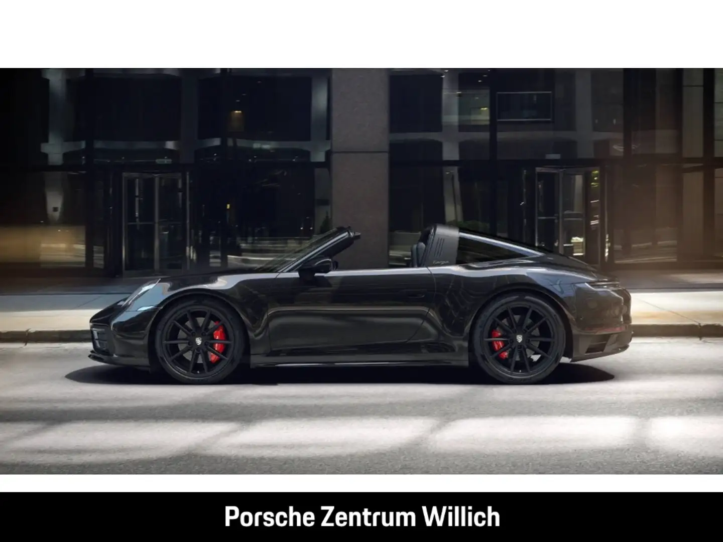 Porsche 992 911 Targa 4S Burmester HA-Lenkung Nachtsicht Schwarz - 2