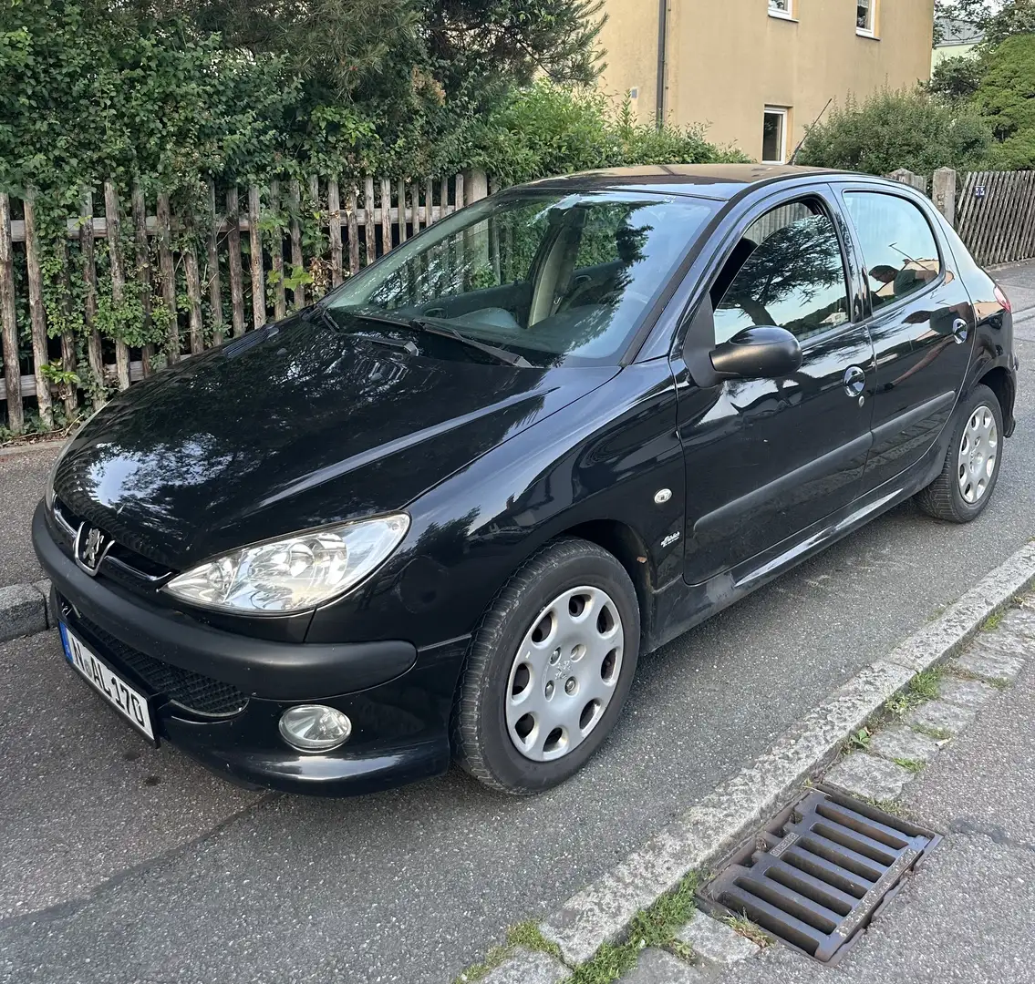 Peugeot 206 Schwarz - 2