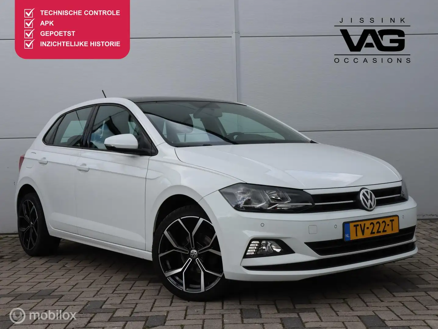 Volkswagen Polo 1.0 TSI Beats Pano Virtual Leer CarPlay 17 inch Blanc - 1