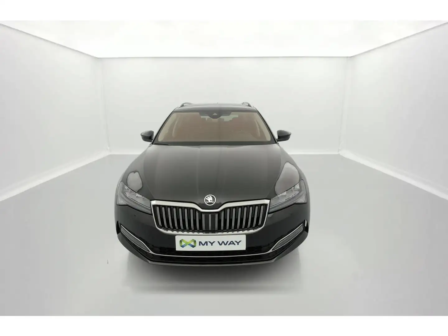 Skoda Superb STYLE 2.0TDI 150cv DSG * GPS * CUIR * ATT REM * Noir - 2