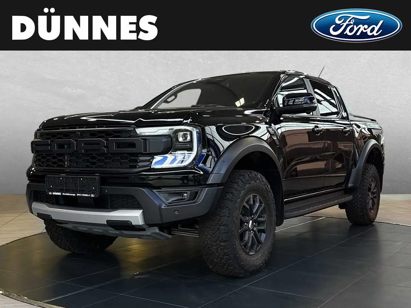 Ford Ranger Raptor 4x4 2,0 l EcoBlue Diesel Autm. Schwarz - 1