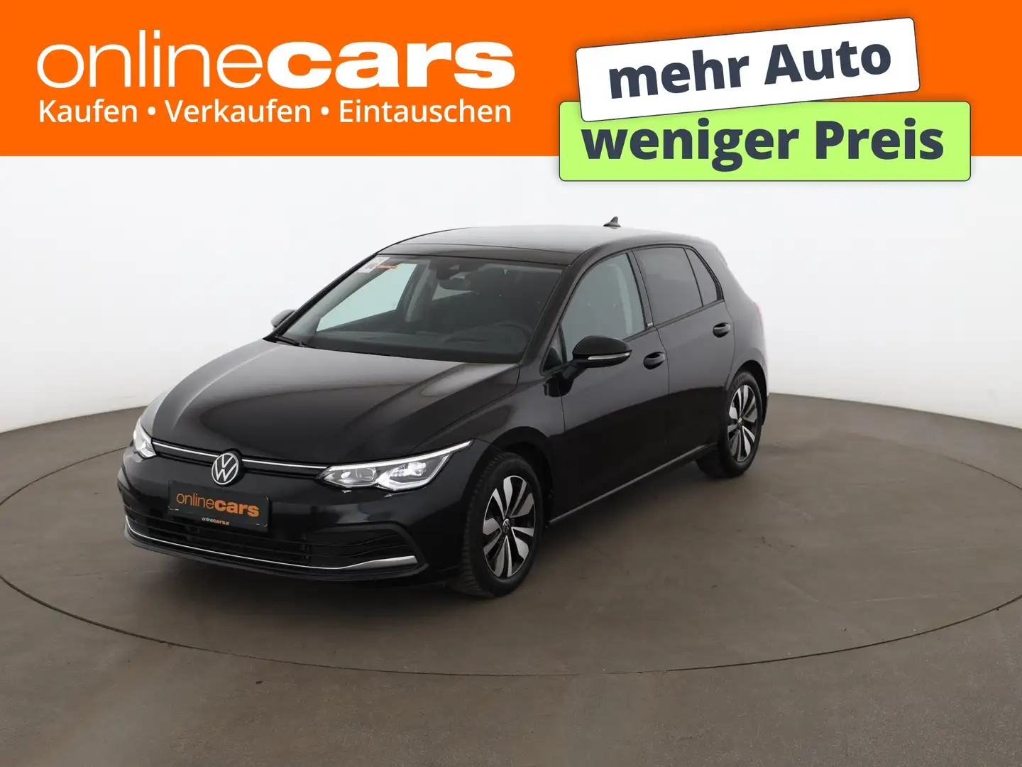 Volkswagen Golf VIII 2.0 TDI Move Aut LED SKY AHK HEAD-UP Schwarz - 1