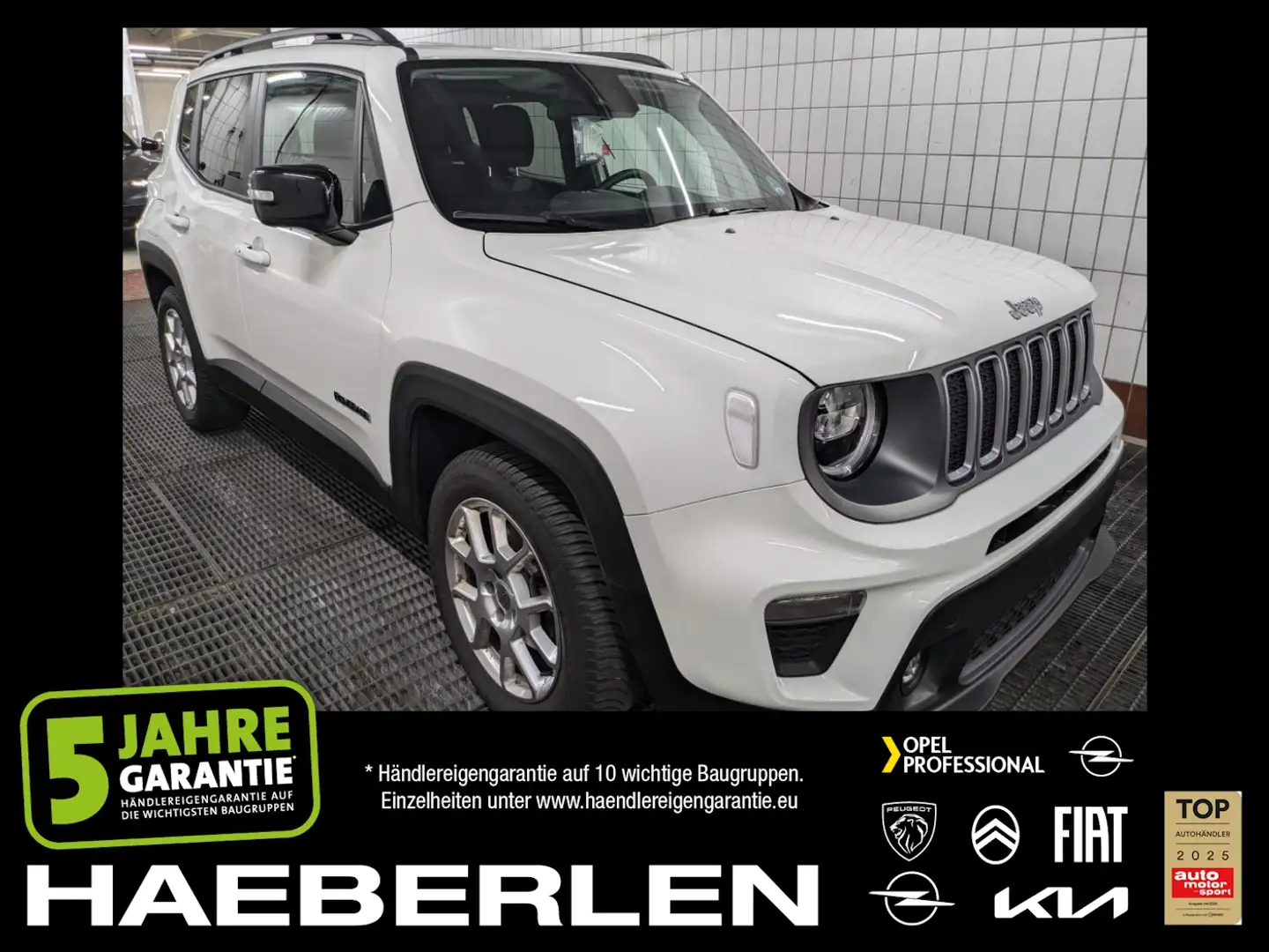 Jeep Renegade 1.5 MultiAir FWD Longitude 2xKlima+LM Wit - 1