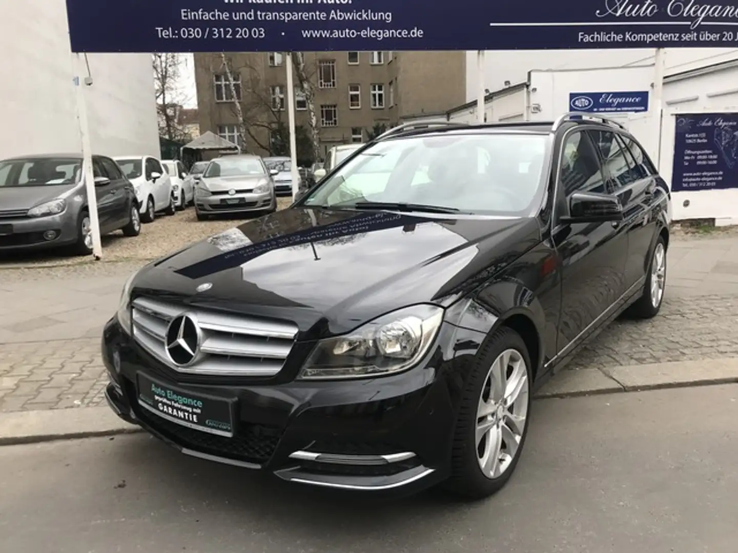 Mercedes-Benz C 180 T CGI BlueEfficiency "Avangarde";GARANTIE !:HAND.L Schwarz - 2