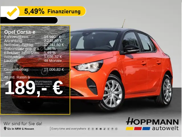 Opel Corsa-e Edition*Klimaautomatik*Regensensor*