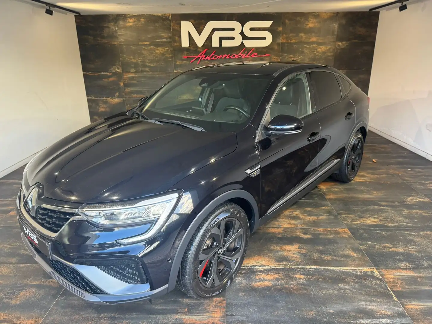 Renault Arkana E-TECH * 1.6 * R.S.Line*CAMÉRA*AUTO*CLIM-BIZONE Noir - 1