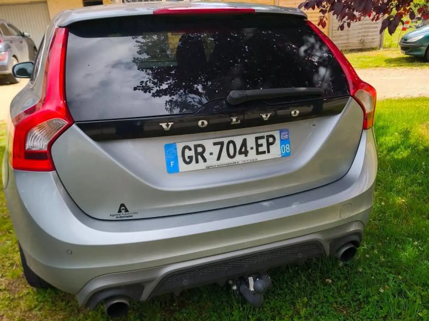 Volvo V60 V60 D2 115 ch Stop Gris - 2