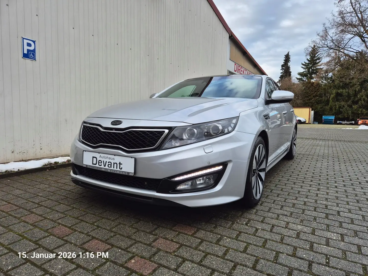 Kia Optima Spirit Grau - 2