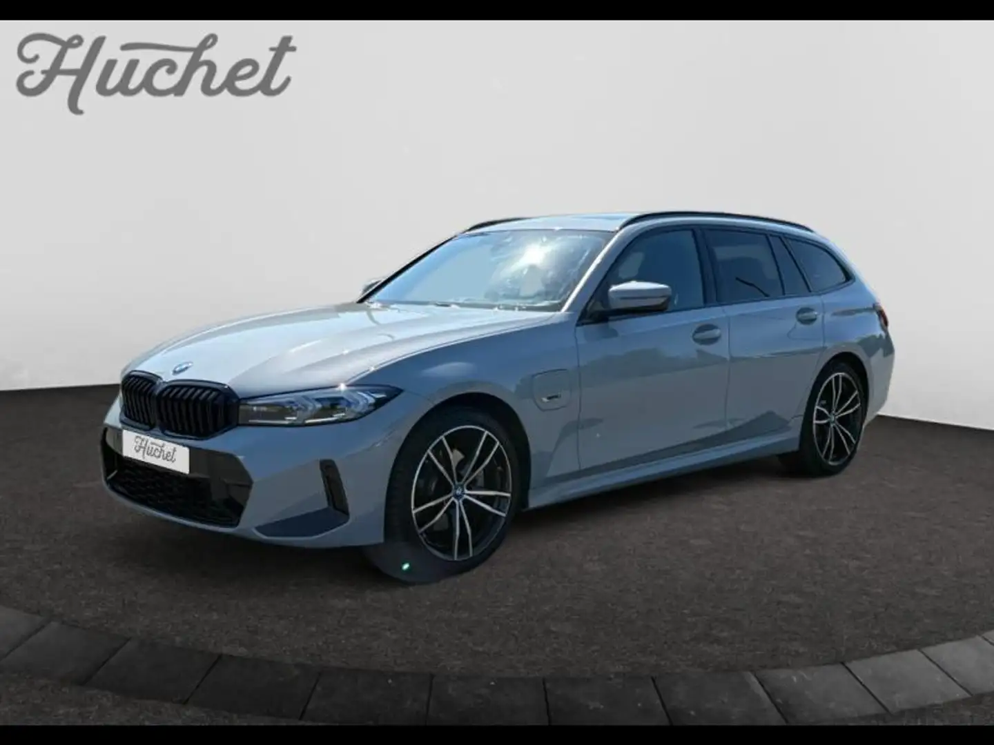 BMW 320 320eA xDrive 204ch M Sport Gris - 1