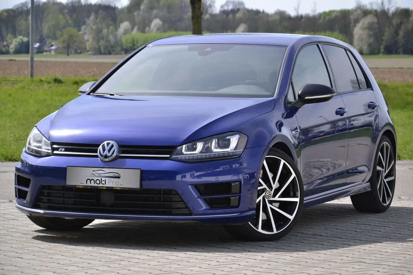 Volkswagen Golf R 2.0 TSI BMT DSG 4MOTION*CAM*NAVI*ACC*PDC Bleu - 1