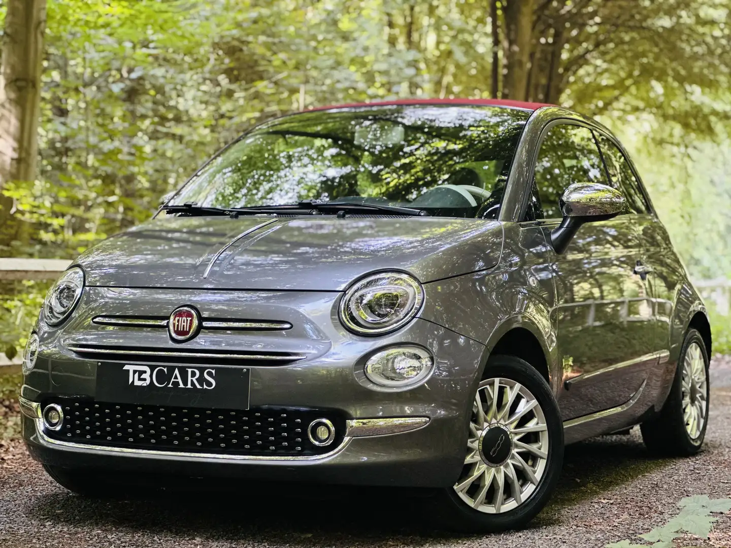 Fiat 500C 1.2i *** 48.000 KM *** Gris - 1