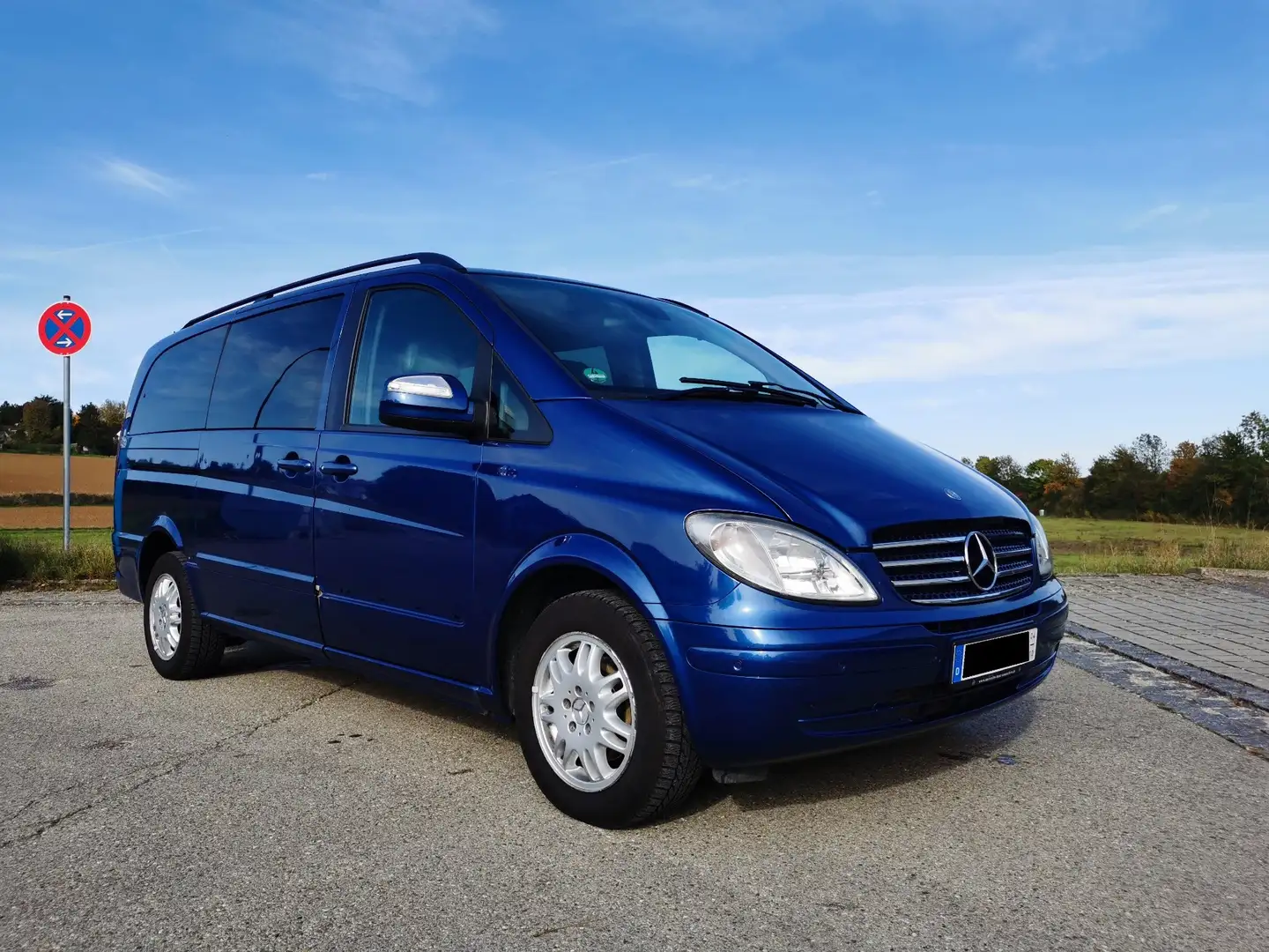Mercedes-Benz Viano 2.2 CDI Trend Edition lang (639.813) Bleu - 2