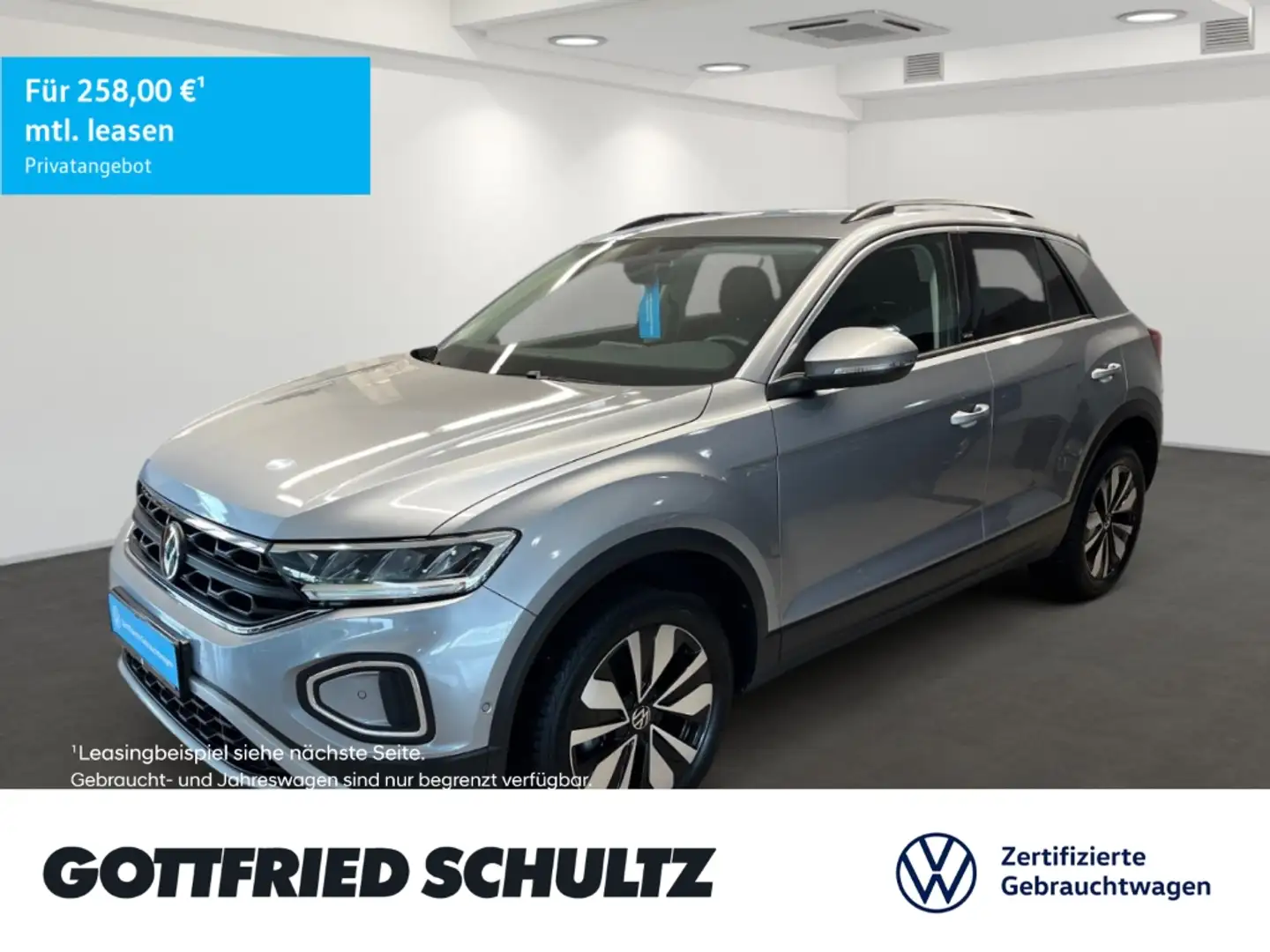 Volkswagen T-Roc 1.0 TSI Move Navi Standheizung LED Leichtmetallräd Silber - 1