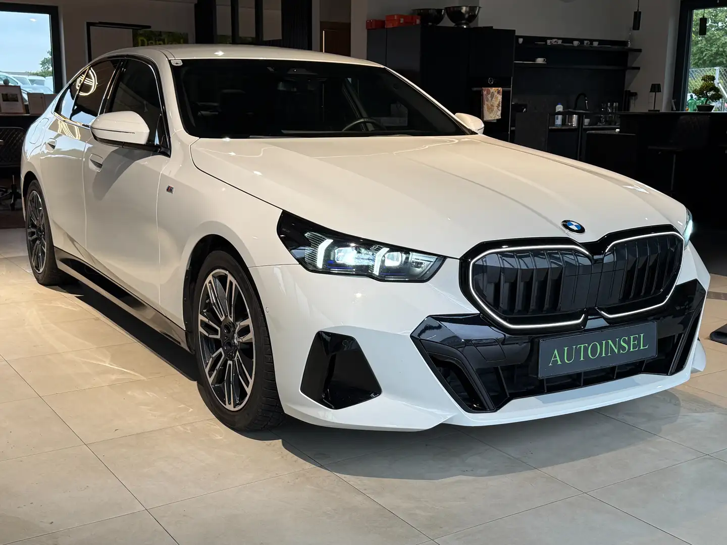BMW 520 520 d M Sport Weiß - 2