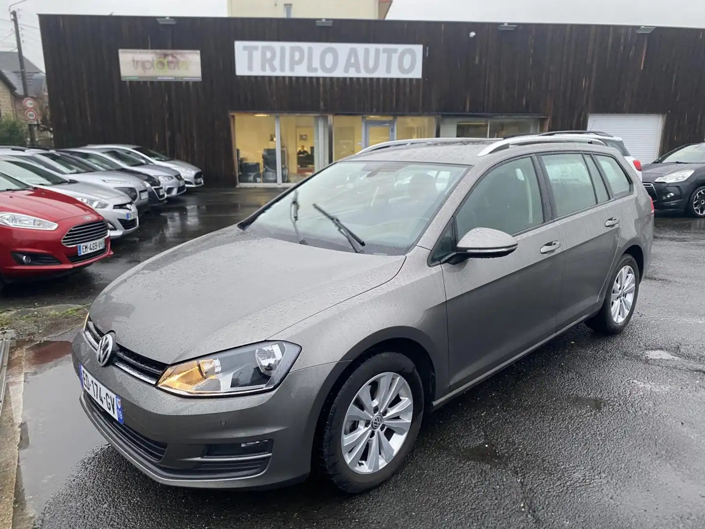 Volkswagen Golf SW 1.6 TDI FAP BlueMotion - 110 Confortline Busine Gri - 1