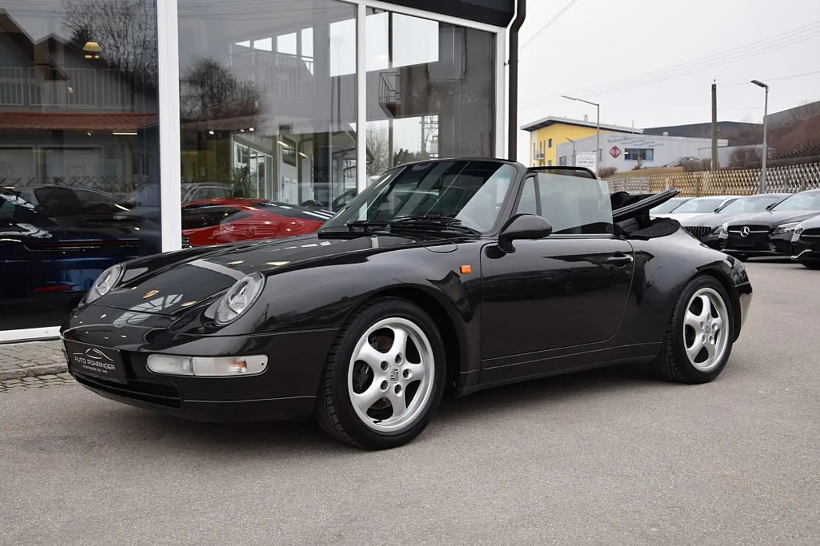 Porsche 993 911 993 Carrera Cabrio *Schalter*Ö-Auto* Schwarz - 2