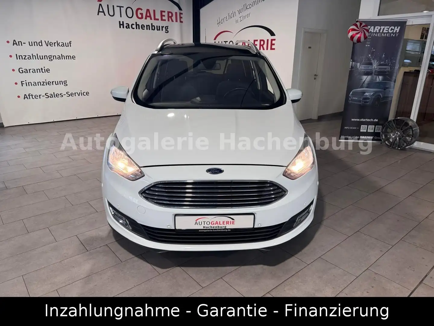 Ford Grand C-Max Titanium/Navi/AHK/CAM/GARANTIE/E6 Weiß - 2
