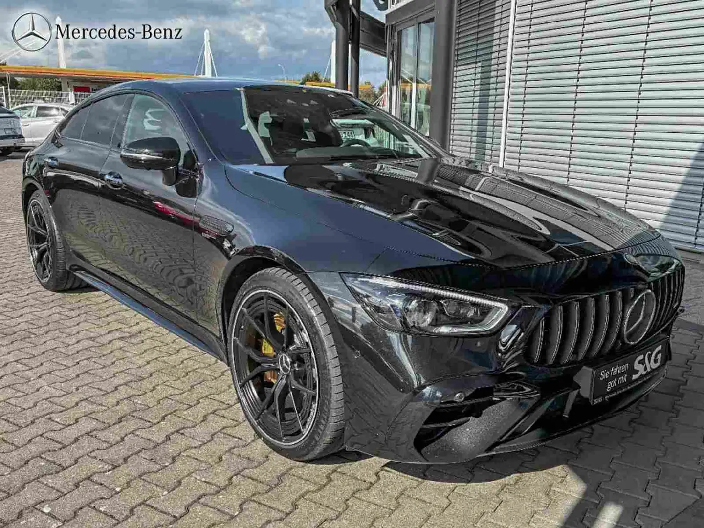 Mercedes-Benz AMG GT 4M+ Massagesitze+AHK+Burmester+HeadUp Schwarz - 2