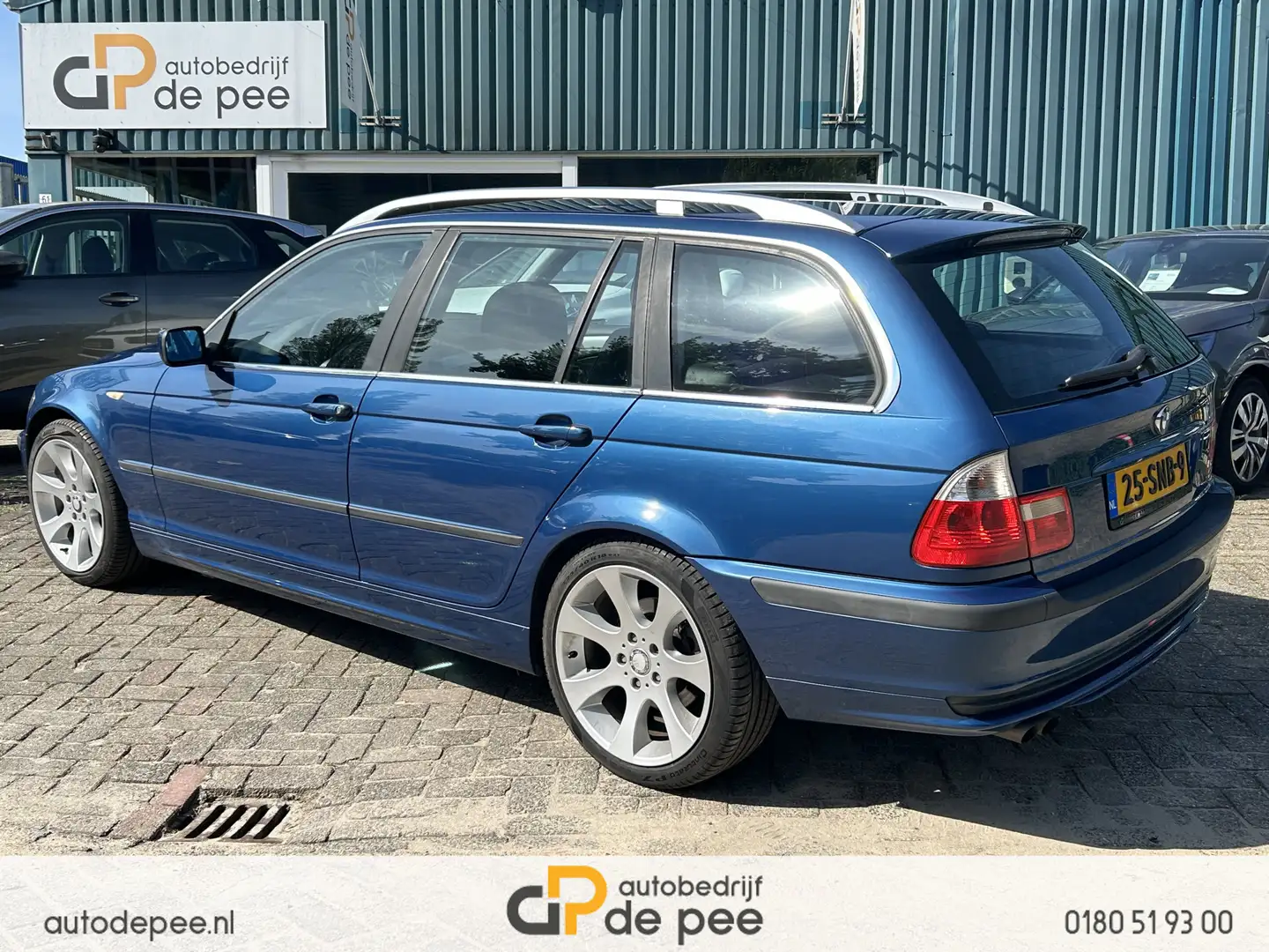 BMW 325 3-serie Touring 325i Automaat Youngtimer GARANTIE/ Blauw - 2