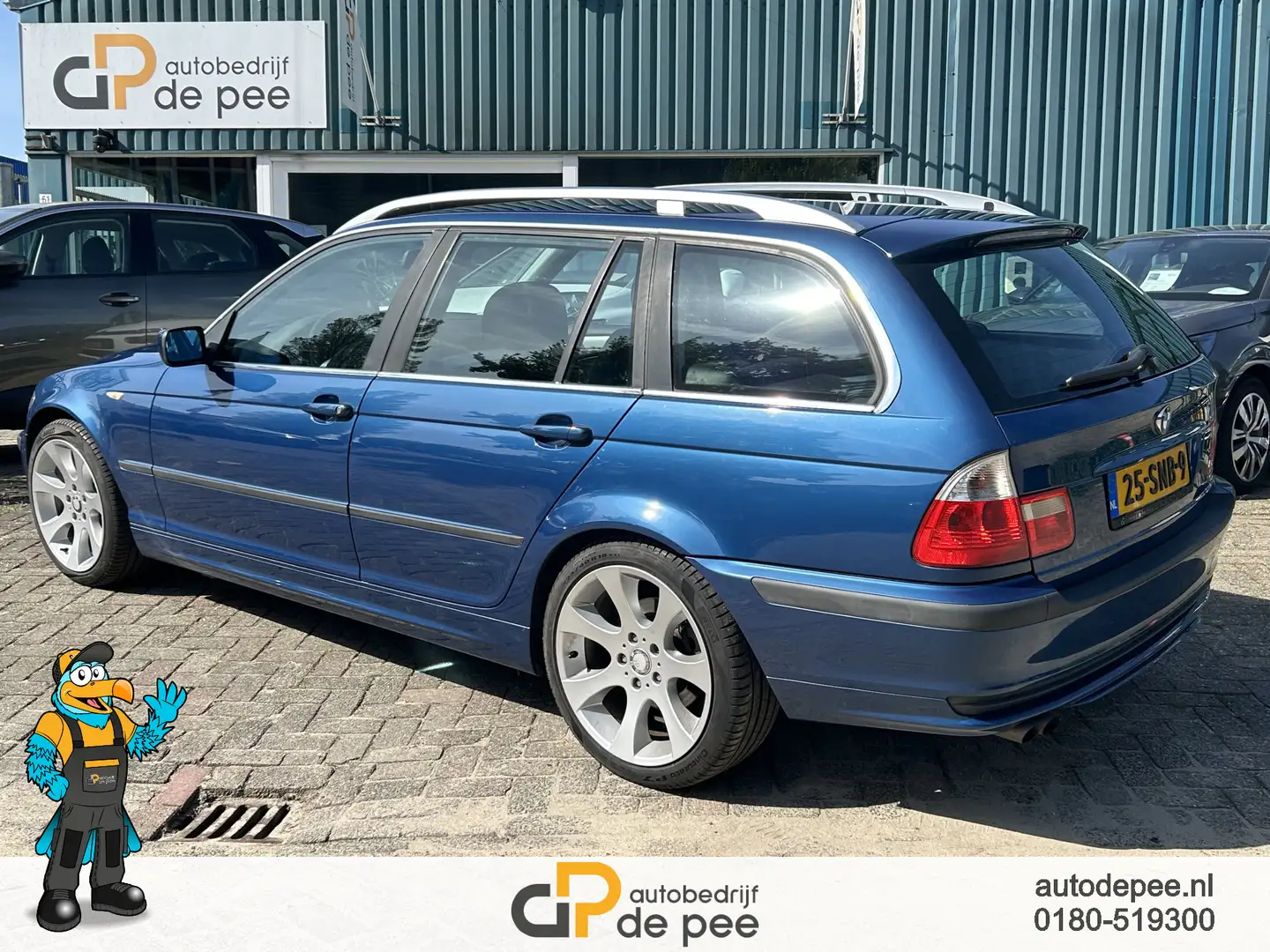 BMW 325 3-serie Touring 325i Automaat Youngtimer GARANTIE/ Bleu - 2