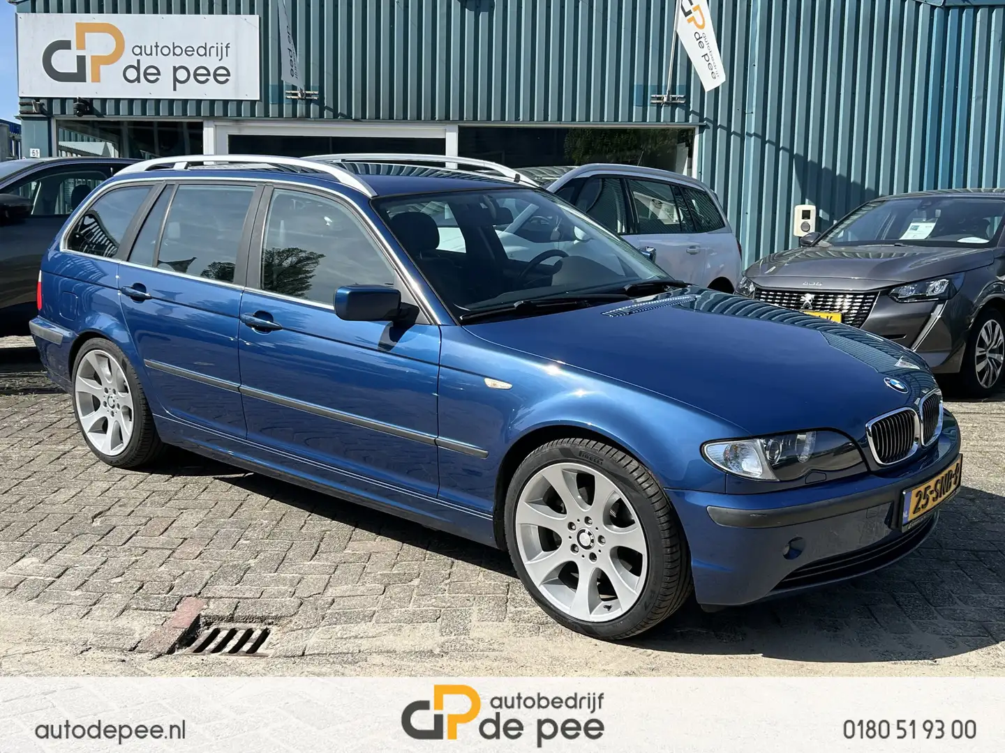 BMW 325 3-serie Touring 325i Automaat Youngtimer GARANTIE/ Blauw - 1