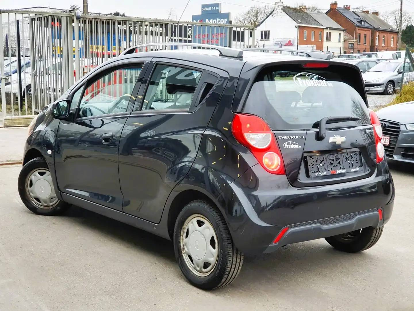 Chevrolet Spark 🟢1.0 ESSENCE 68CV/ 5 PORTES - AIRCO - 1ER PROPR Noir - 2