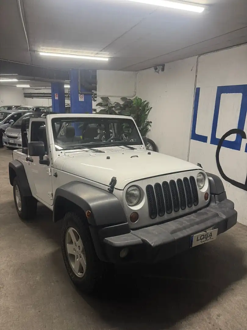 Jeep Wrangler Wrangler 2.8 CRD DPF Sahara Auto Blanc - 2