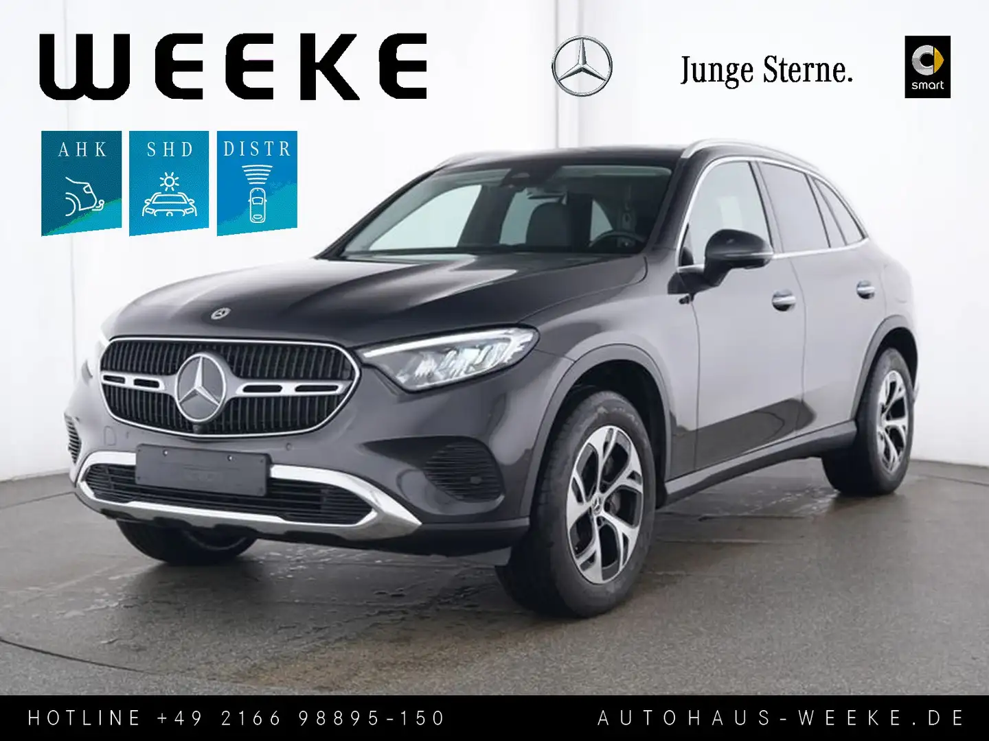 Mercedes-Benz GLC 300 de 4M Avantgarde+PANO+AHK+360+DISTRONIC+ Gris - 1