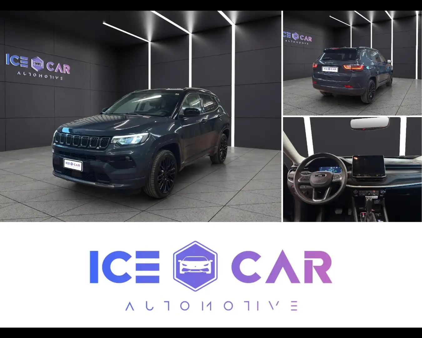 Jeep Compass 1.3 Turbo T4 240 CV PHEV AT6 4xe S Bleu - 1