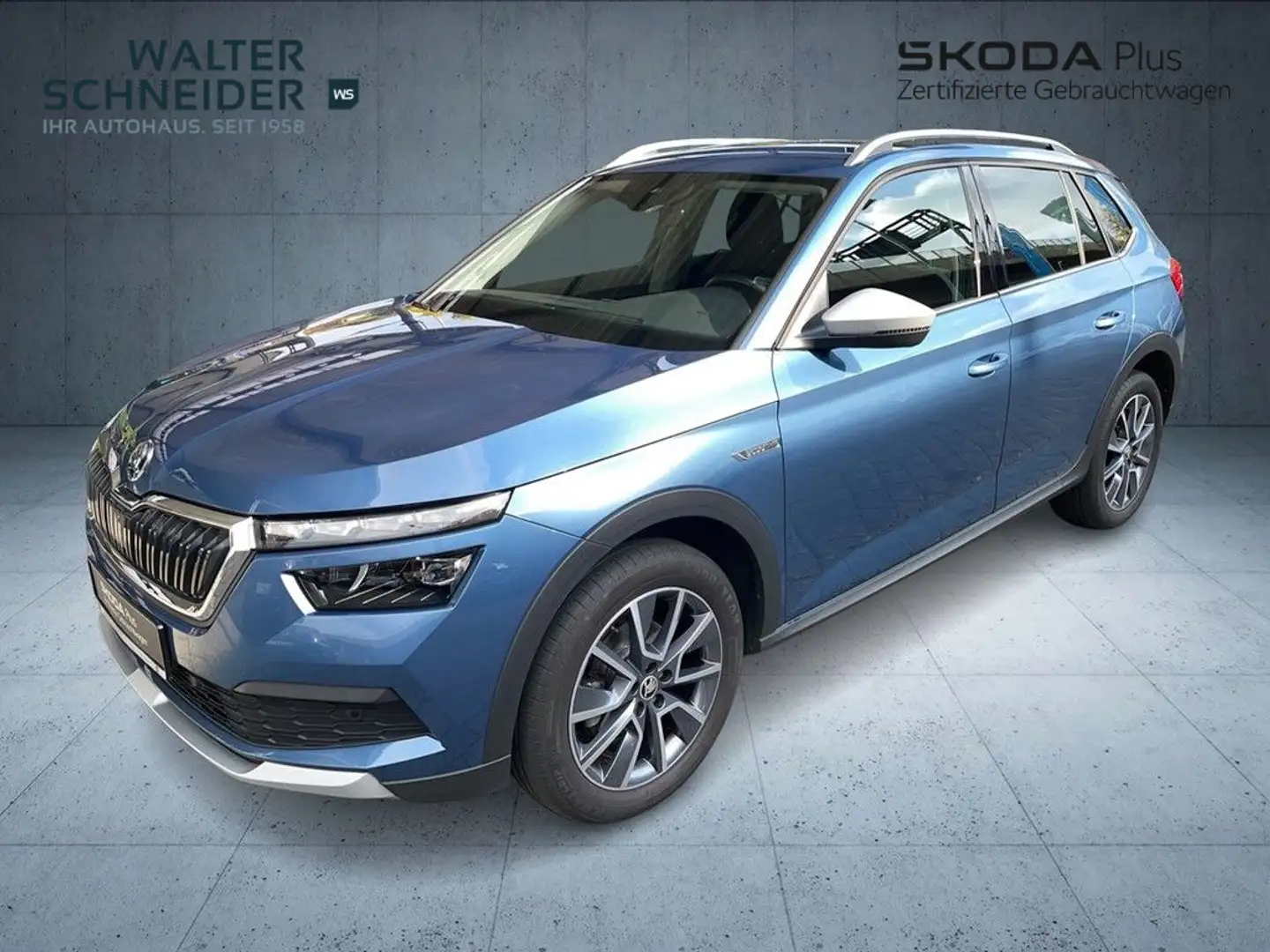 Skoda Kamiq Kamiq 1.0 TSI Scoutline AHK LED SHZ Blau - 2
