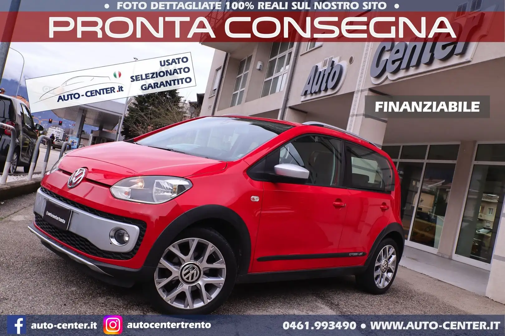 Volkswagen up! 1.0 75 CV 5p. cross Rouge - 1