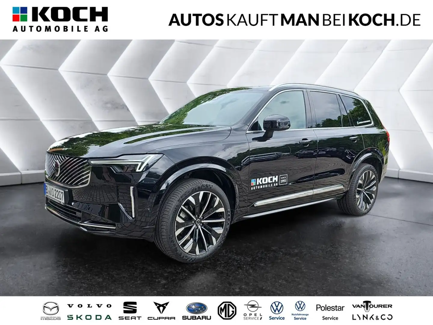 Volvo XC90 B5 AWD Benzin Plus Bright 7 Sitze (Facelift) Schwarz - 1
