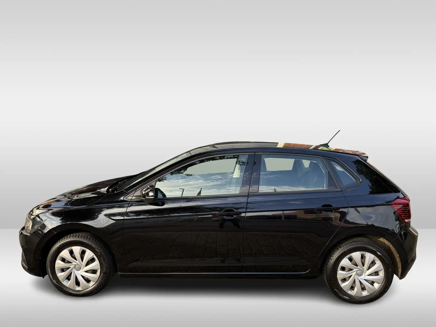 Volkswagen Polo 1.0 TSI Comfortline | navigatie | cruise control | Zwart - 2