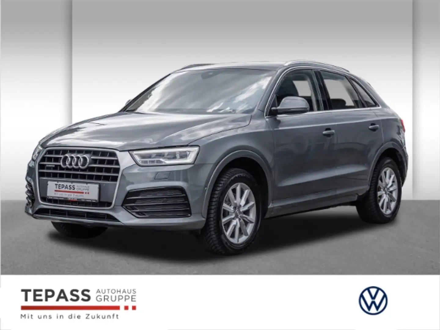Audi Q3 2.0 TFSI quattro sport NAVI KLIMA LED KAM PDC GJR Grau - 1