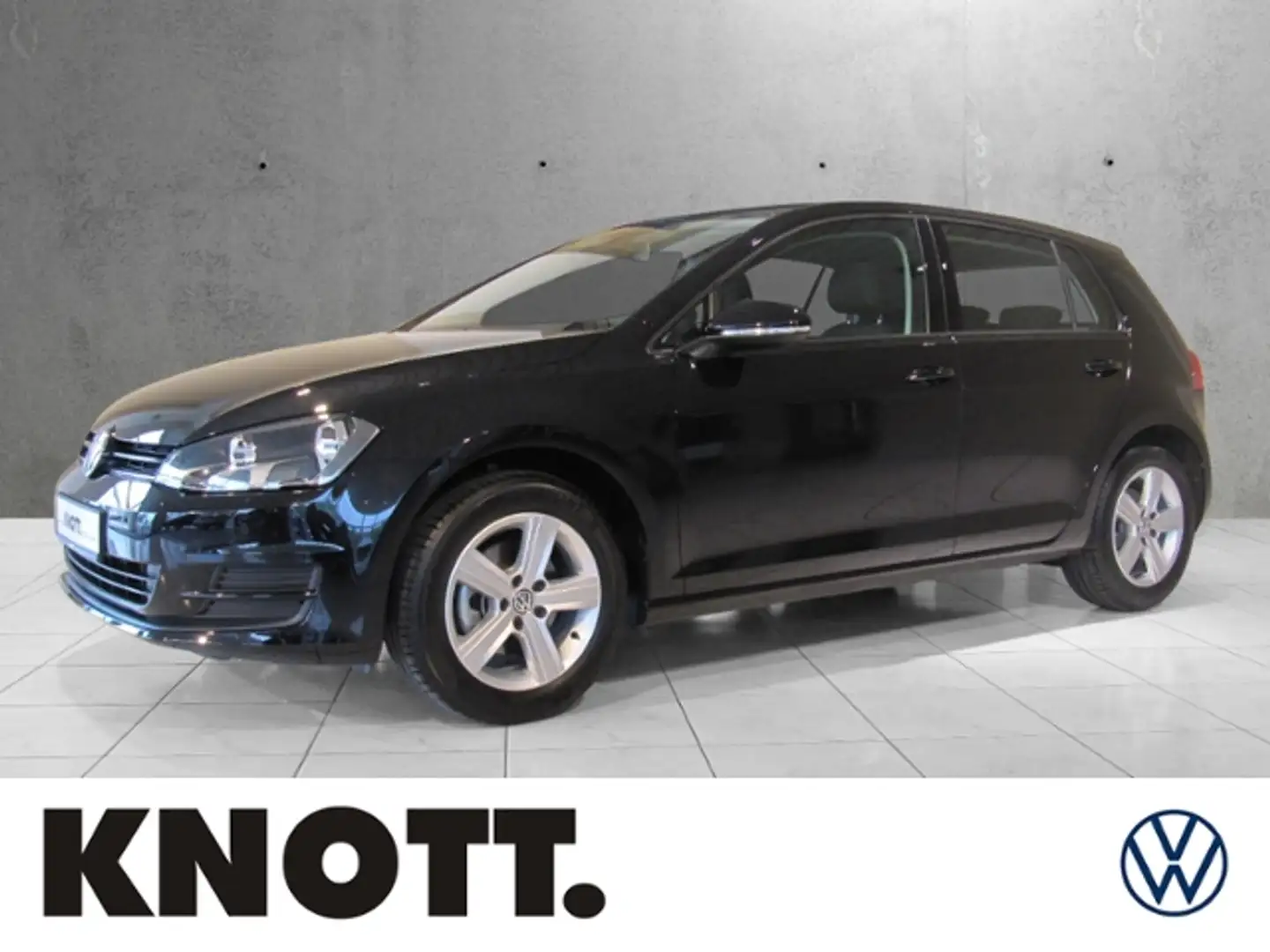 Volkswagen Golf VII Comfortl. 1.4 TSI DSG 92 kW KLIMA ALU Noir - 1