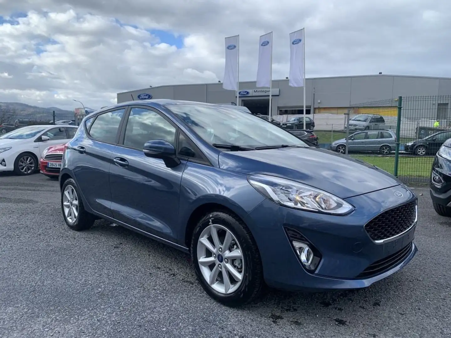 Ford Fiesta 1.1 Ti-VCT Trend Azul - 1