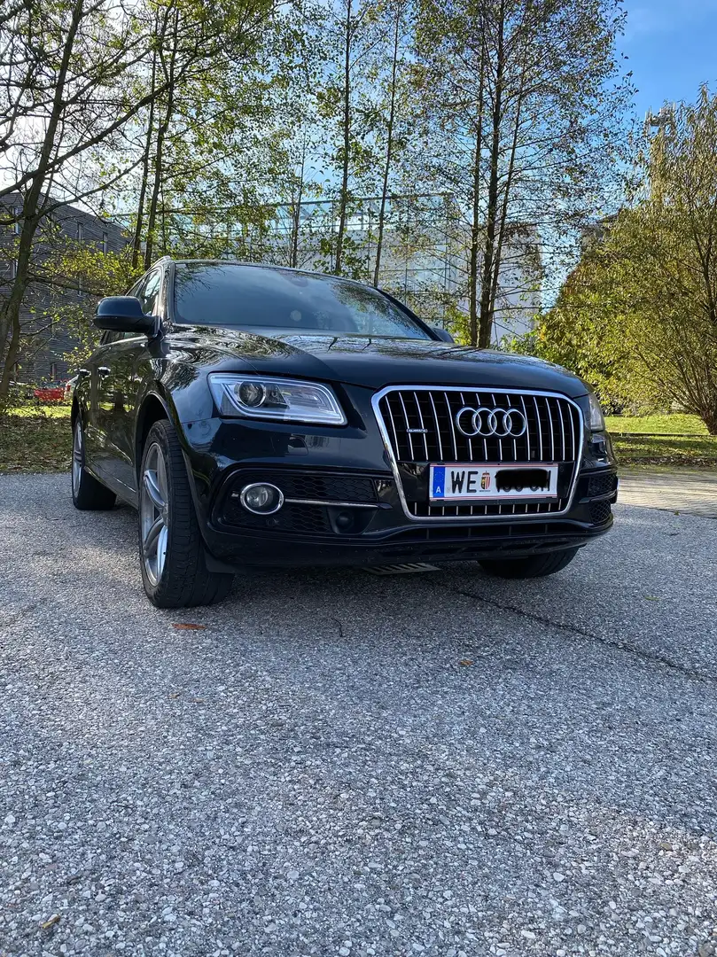 Audi Q5 S-LINE 2.0TDI 190PS QUATTRO ACC. AHK. Schwarz - 1