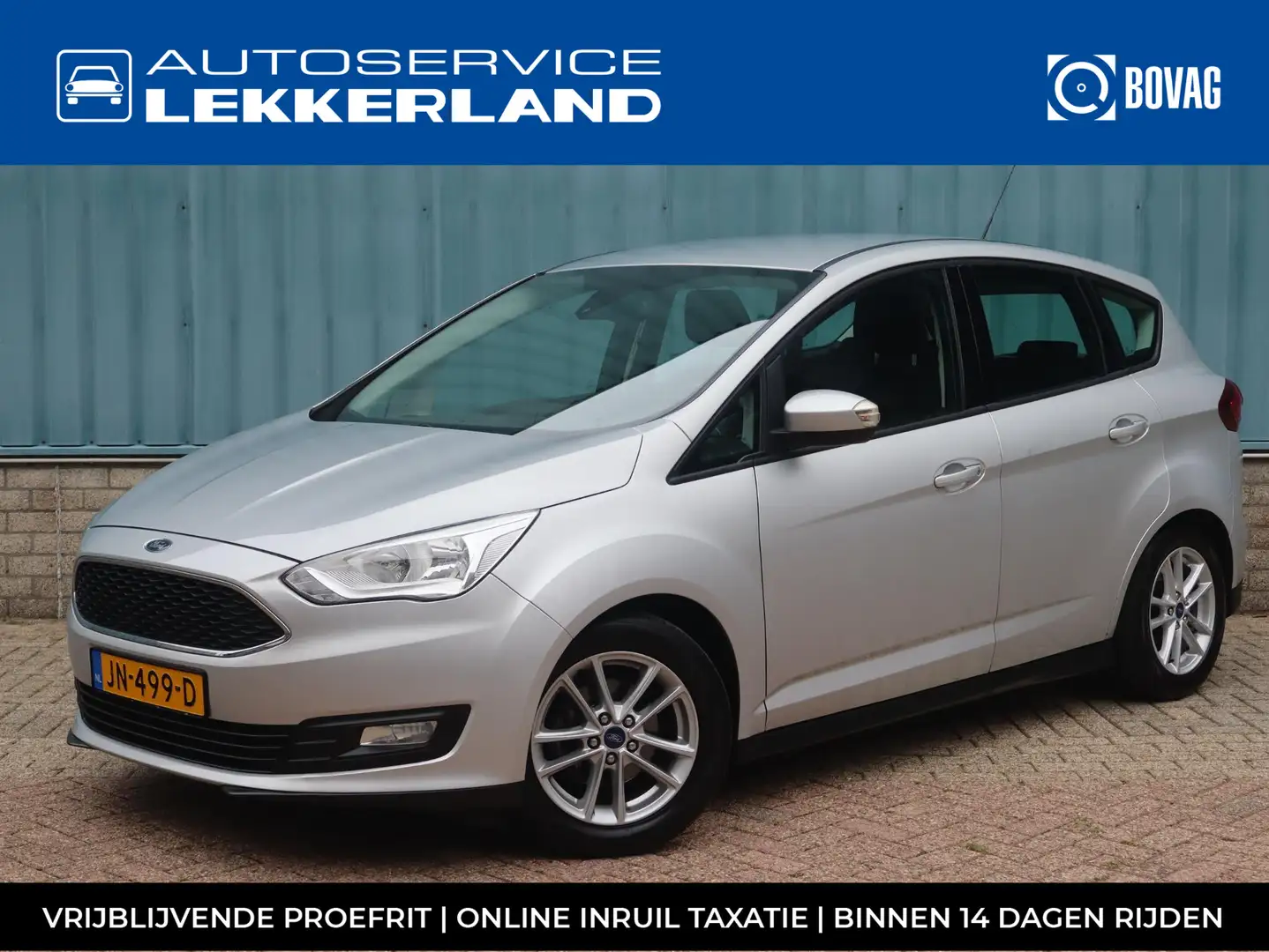 Ford C-Max Trend 1.0 EcoBoost 125pk H6 | NAVI | TREKHAAK | AI Gris - 1