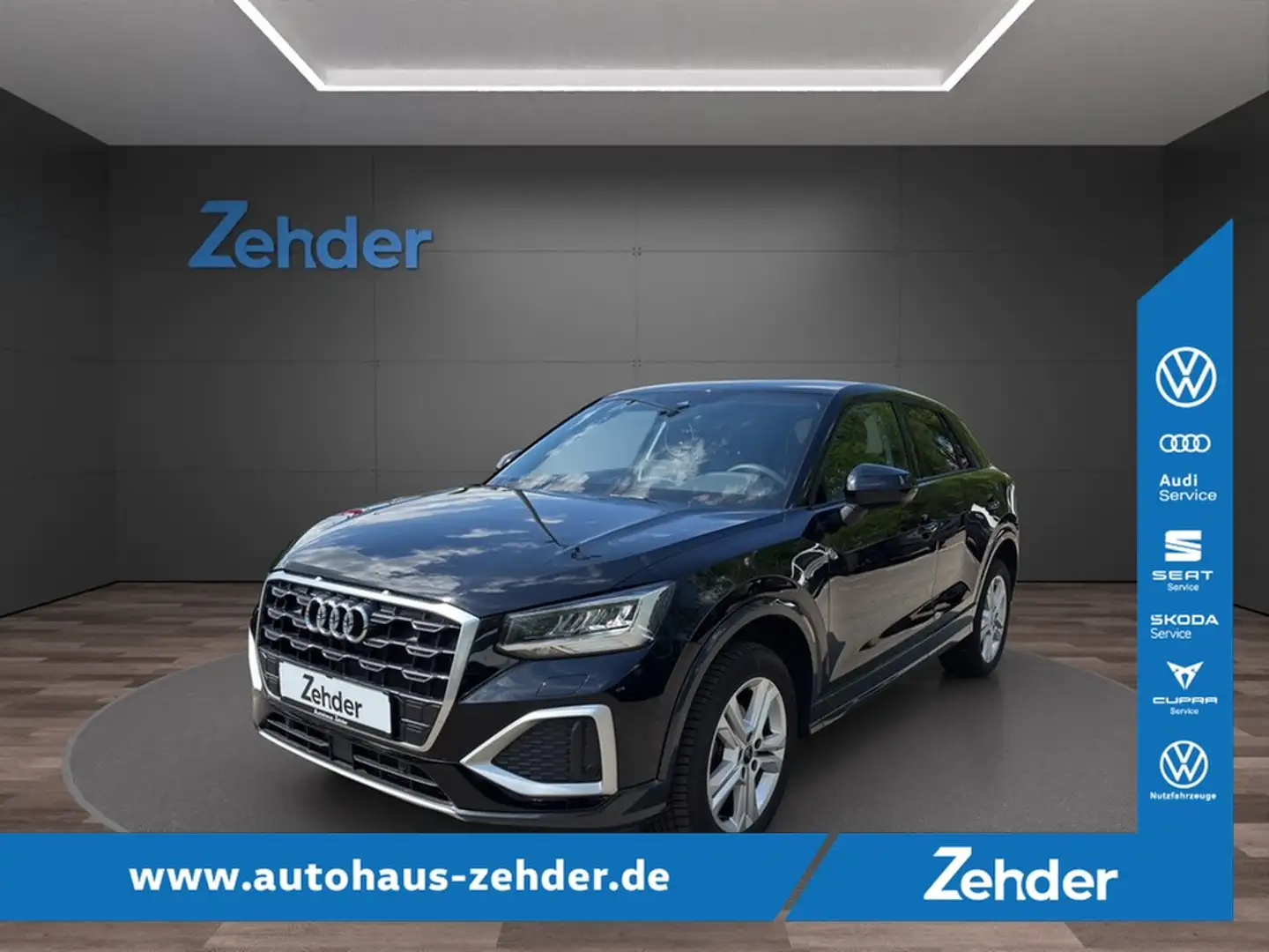 Audi Q2 advanced 30 TFSI SHZ, RFK, el. Heckklappe Schwarz - 1